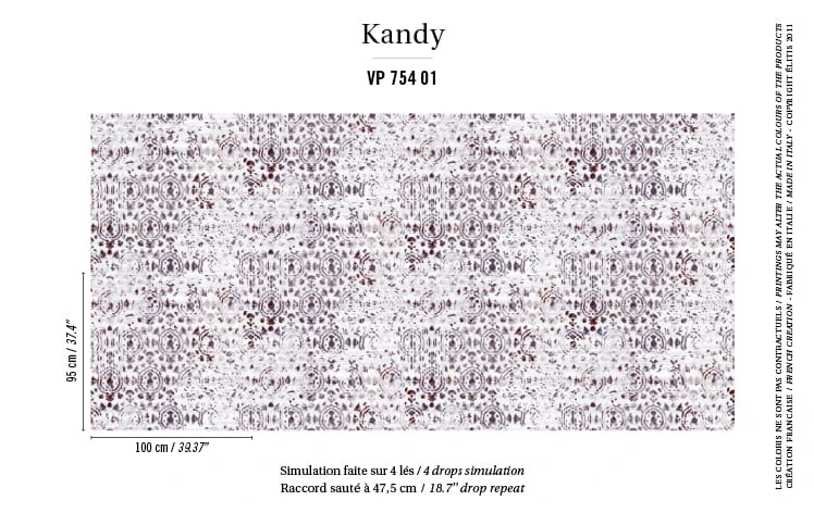 Tapeta Elitis Kandy Brit Pop | VP 754 01