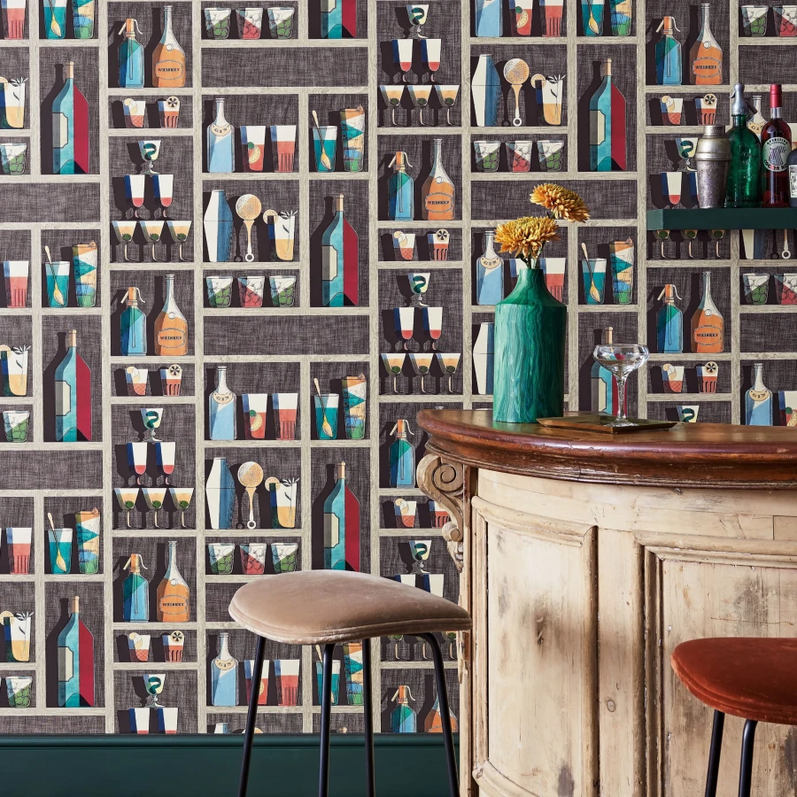 Tapeta Cole&Son Fornasetti Senza Tempo Cocktails 114/23043