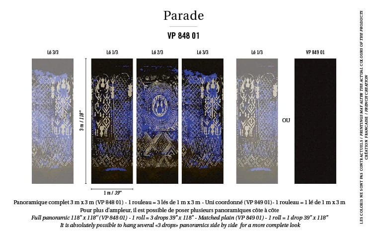 Tapeta Elitis Parade Bazaar | VP 848 01