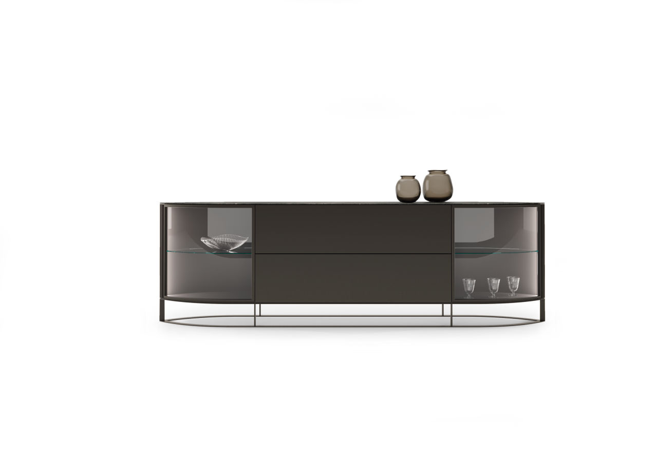 Hulsta NAVIS komoda przeszklona