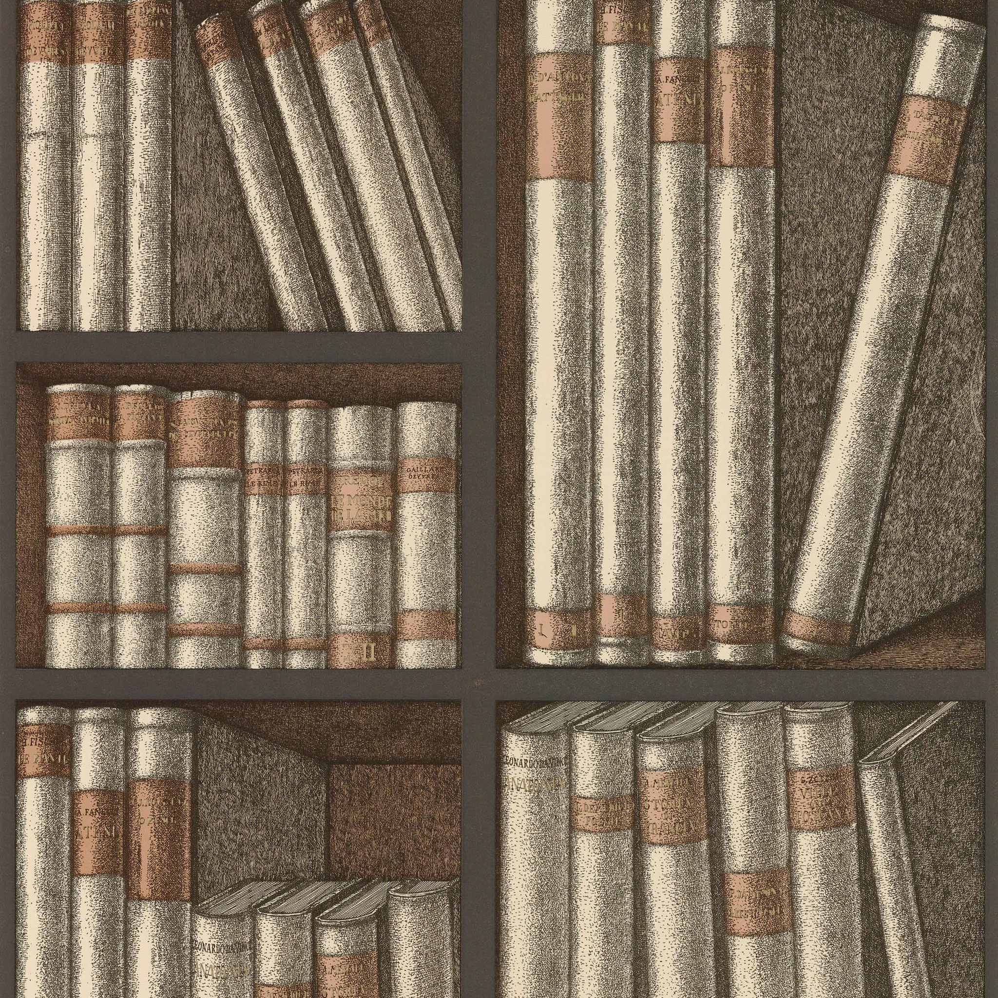 Tapeta Cole&Son Fornasetti Senza Tempo ExLibris | 114/15030