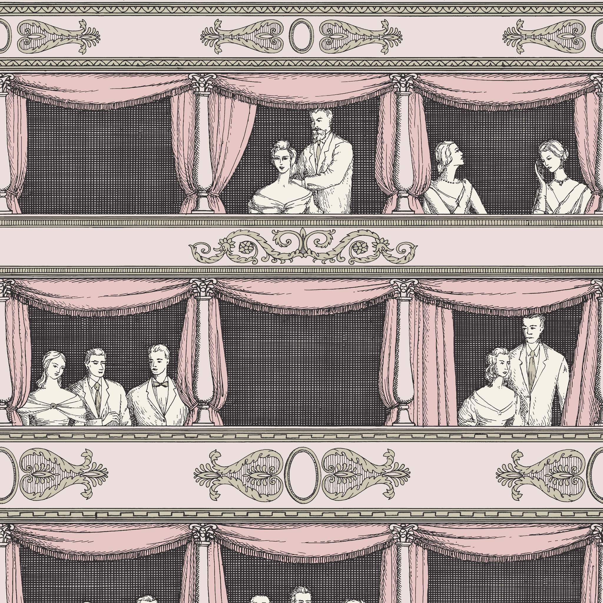 Tapeta Cole&Son Fornasetti Senza Tempo Teatro | 114/4008