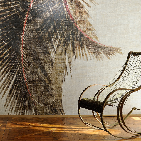 Tapeta Elitis Raffia & Madagascar Cuba Libre | VP 603 01