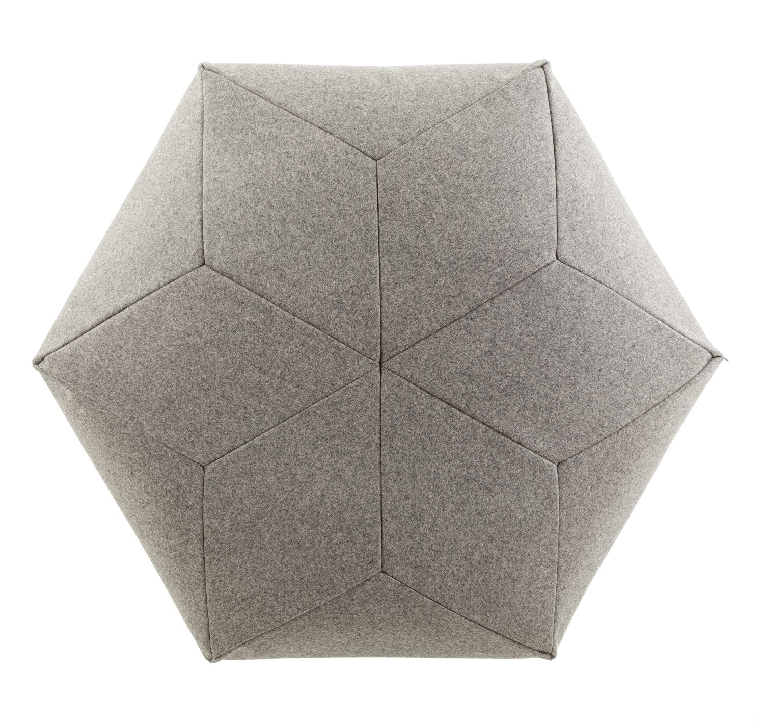 Pufa freistil 179 Rolf Benz | Wełna Divina 7404 khaki brown