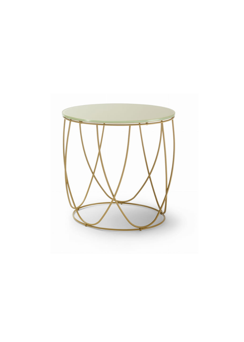 Stolik Rolf Benz 8770 | boczny z blatem szklanym