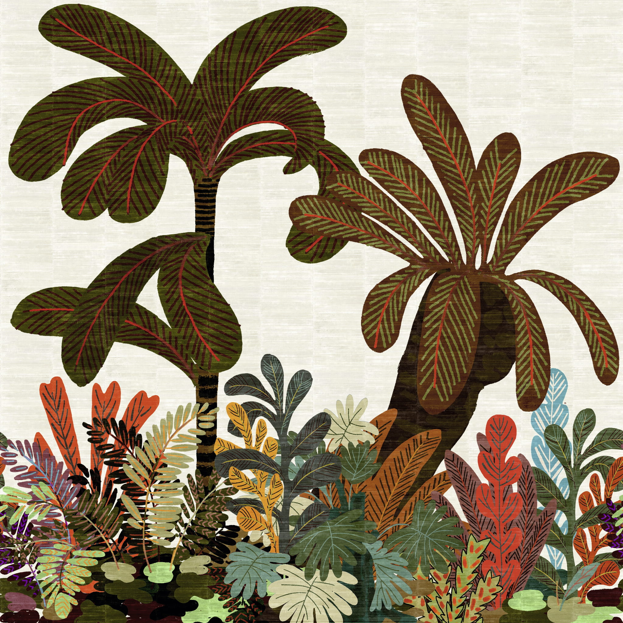 Tapeta Elitis Anguille Big croco Legend Waiting for Eve | VP 427 01