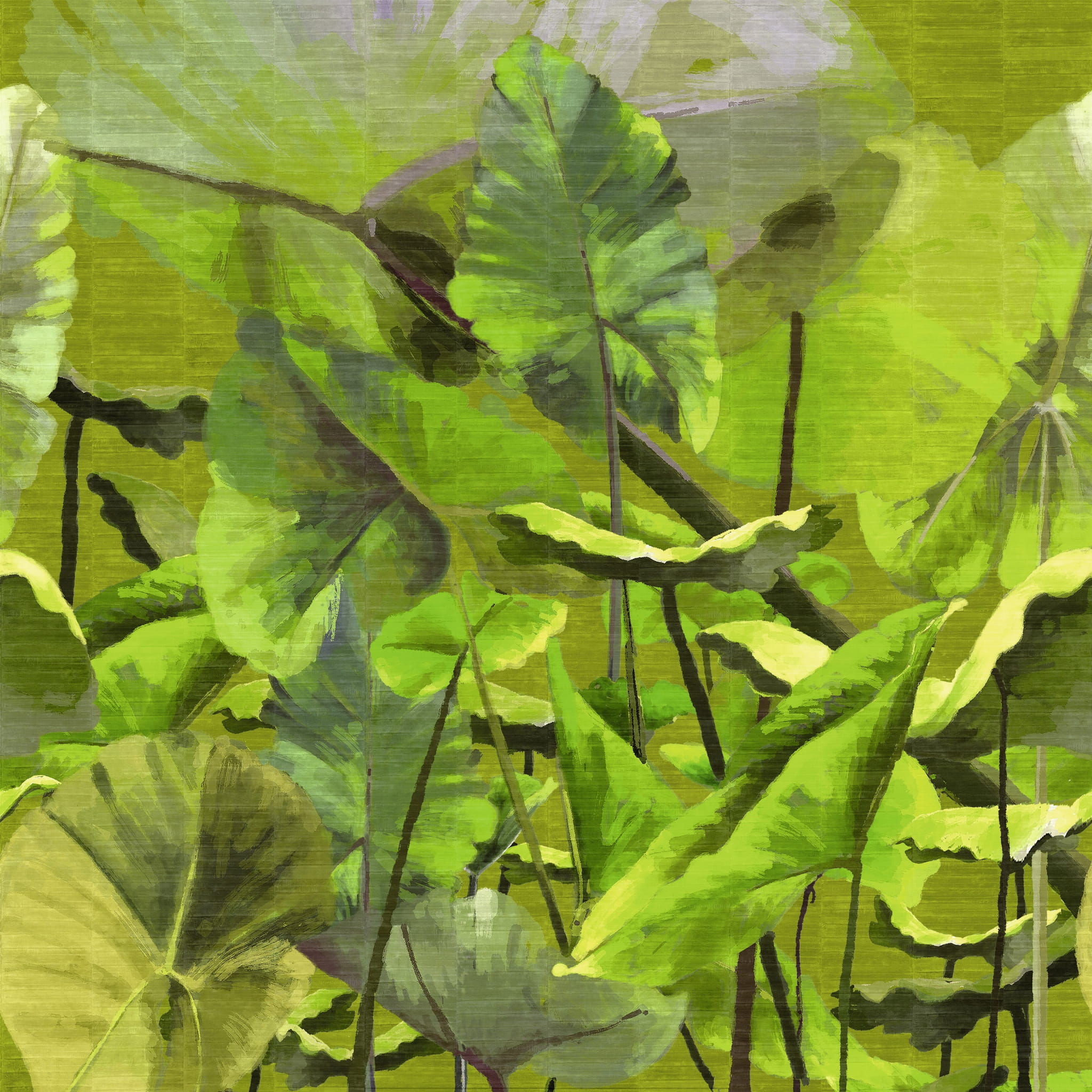 Tapeta Elitis Anguille Big croco Legend Lost in plantation | VP 429 01 PANEL 3 x 3 m